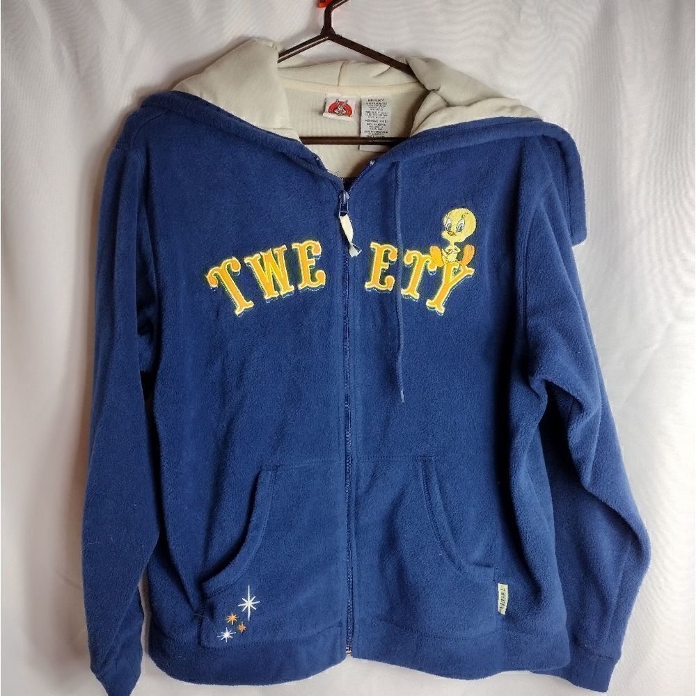Vintage Looney Tunes fleece jacket